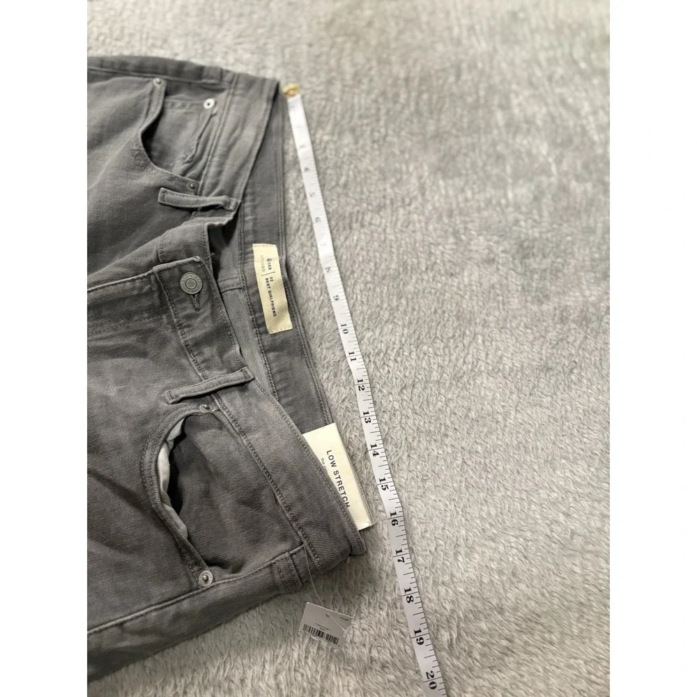 New Gap 1969‎ Women's Best Girlfriend Gray Jeans Low Stretch Size 32 Pants